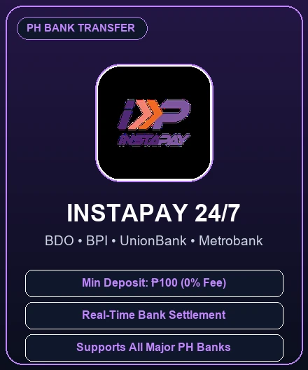 Instapay Casino Portrait Game Card